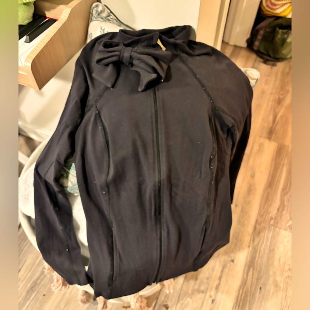 Kate Spade X Beyound Yoga Bow Zip Up